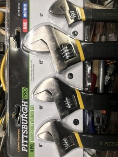 Foto 2 | Foto 2 | Juego De 4 Llaves Ajustables Perico Inglesa 6,8, 10, 12 Pulg