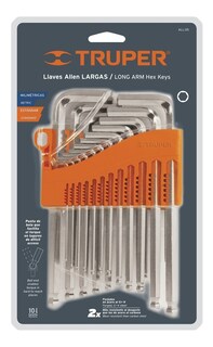 Foto 2 | Foto 2 | Llaves Allen Milimetricas Y Estandard 25pz Truper 15572