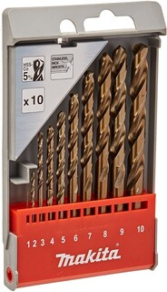 Foto 1 | Foto 1 | Juego De Brocas Milimétricas Hss- Co P/metal Makita D57174