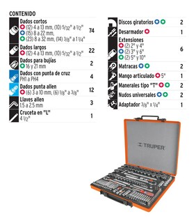 Foto 2 | Foto 2 | Juego Herramienta Mecanico (autoclé) Dados Y Matracas 13975