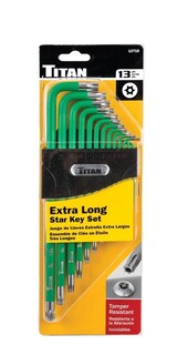 Foto 2 | Foto 2 | Juego De Llaves De Estrella De 13 Piezas Titan