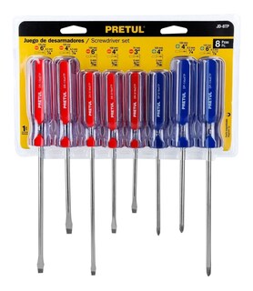 Foto 2 | Foto 2 | Juego De Desarmadores Cruz Y Plano 8 Piezas Punta Magnetizad