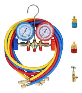 Foto 1 | Foto 1 | Juego Manometros Refrigeracion Manifold R12 R134 R22 R404