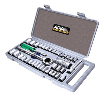 Foto 1 | Foto 1 | Juego De Dados 40 Piezas Matraca Autoclé  Adir 1239