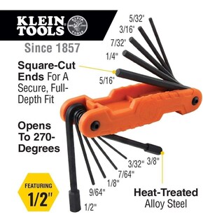 Foto 2 | Foto 2 | Juego De Llaves Hexagonales Klein Tools 70550 11 Tamaños