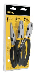 Foto 1 | Foto 1 | Juego Pinzas De Punta Y Corte Para Electricista 6´ Kit Set