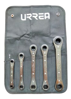 Foto 1 | Foto 1 | Juego 5 Llaves Estrías Matraca Planas Milimétricas Urrea