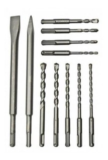 Foto 2 | Foto 2 | Juego Kit Brocas Y Cinceles Mixto Sds Plus + Maletin Bosch