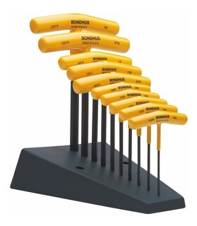 Foto 1 | Foto 1 | Jgo 10 Llaves Hex Std  T  3/32 -3/8  C/base. Bondhus 13390