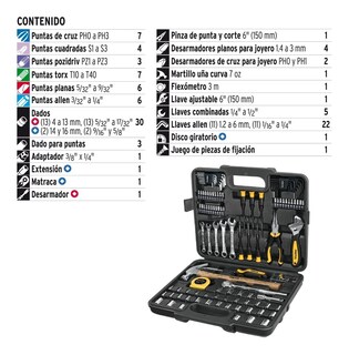 Foto 2 | Foto 2 | Juego De Herramientas Para Mecanico 109 Piezas Pretul Llaves