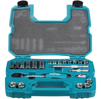 Foto 2 | Foto 2 | Juego de Dados y Matraca de 3/8 Makita B65573 23 Piezas