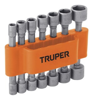 Foto 1 | Foto 1 | Juego De Dados Magnéticos Truper Para Taladro 14pzs Modelo PUNCA-14