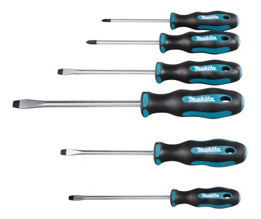 Foto 1 | Foto 1 | Juego de Desarmadores Cruz y Planos Makita E10506 6 Piezas