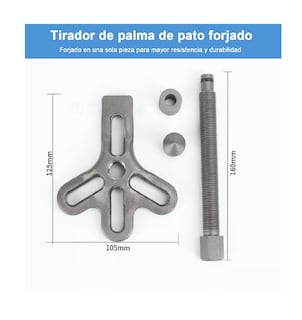 Foto 4 | Foto 4 | Herramienta Extractora de Volante Belug 17 Piezas + Estuche Azul
