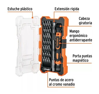 Foto 2 | Foto 2 | Desarmador Truper con 30 Puntas