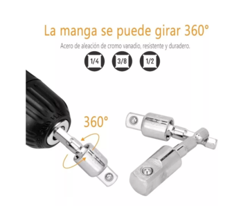 Foto 4 | Foto 4 | Kit de Adaptador de Taladro Eléctrico con Angular 105° 24 pzas Negro
