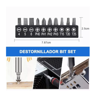 Foto 5 | Foto 5 | Kit de Adaptador de Taladro Eléctrico con Angular 105° 24 pzas Negro