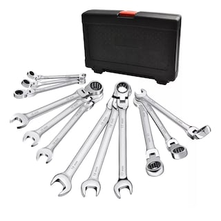 Foto 1 | Foto 1 | Set 12pzs Llave Inglesa Combinada Tipo Matraca Ajustable Eo Safe Imports Esi-12369 Plata
