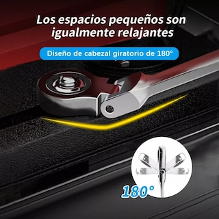 Foto 2 | Foto 2 | Set 12pzs Llave Inglesa Combinada Tipo Matraca Ajustable Eo Safe Imports Esi-12369 Plata