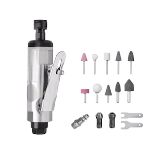 Foto 1 | Foto 1 | Juego de Amoladora Neumática Profesional con Accesorios para Pulir