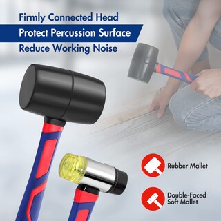 Foto 4 | Foto 4 | Juego De Martillos Workpro De 5 Piezas Con Mazo De Goma Y Trineo De 1,4 Kg - Venta Internacional.