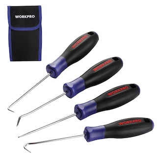 Foto 1 | Foto 1 | Juego De Ganchos Y Púas Workpro Precision De 4 Piezas Con Bolsa - Venta Internacional.