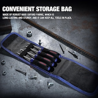 Foto 5 | Foto 5 | Juego De Ganchos Y Púas Workpro Precision De 4 Piezas Con Bolsa - Venta Internacional.