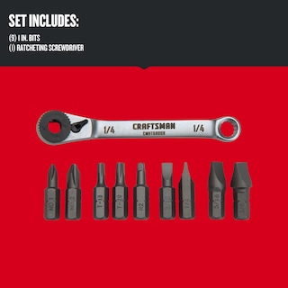 Foto 2 | Foto 2 | Juego De Destornilladores Craftsman Ratcheting Offset De 10 Piezas Cmht68008 - Venta Internacional.