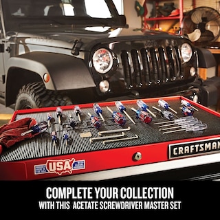Foto 6 | Foto 6 | Juego De Destornilladores Craftsman Cmht65300 Phillips, Ranurados, Torx - Venta Internacional.