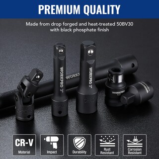 Foto 3 | Foto 3 | Juego de Accesorios para Herramientas de Accionamiento Workpro 18 Piezas con Estuche - Venta Internacional