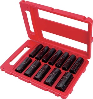 Foto 2 | Foto 2 | Juego De Enchufes De Impacto Craftsman Con Accionamiento Métrico De 1/2 Pulgada, 12 Piezas - Venta Internacional.