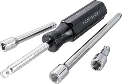 Foto 1 | Foto 1 | Set De Extensiones Craftsman Cmmt43394 De 4 Piezas 1/4 Con Acabado Cromado - Venta Internacional.