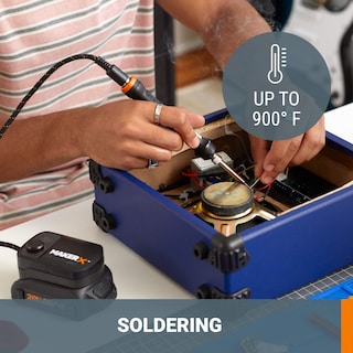 Foto 4 | Foto 4 | Kit Combinado De Herramientas De Artesanía Worx Makerx Wx991l Rotary + Grinder - Venta Internacional