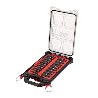 Foto 2 | Foto 2 | Juego De Enchufes Milwaukee 4932480946 3/8 Drive Packout, 19 Piezas - Venta Internacional.