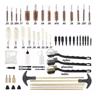 Foto 3 | Foto 3 | Kit De Limpieza De Pistola, Rifle Universal, 62 Piezas Eo Safe Imports Esi-17471-1 Multicolor