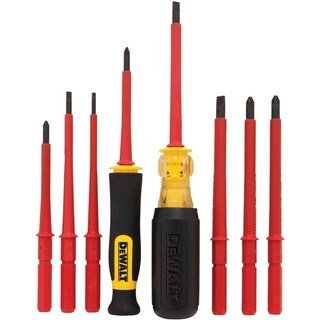 Foto 4 | Foto 4 | Juego De Destornilladores Dewalt Con Aislamiento Y Empuñadura De Vinilo, 10 Piezas - Venta Internacional.