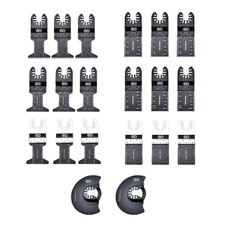 Foto 1 | Foto 1 | Set Hoja Sierra Oscilante Metal Madera Segueta 20pzs Eo Safe Imports Esi-13141-1 Negro