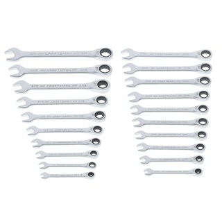 Foto 1 | Foto 1 | Juego De Llaves Craftsman Ratcheting 20 Piezas Sae/metric (cmmt87220) - Venta Internacional.