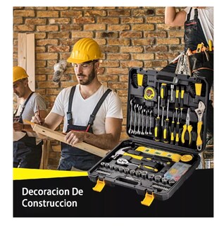Foto 4 | Foto 4 | Juego De Herramientas Mecánicas Desarmadores 108pcs Negro Amarillo Belug