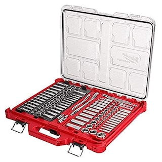 Foto 1 | Foto 1 | Set De Trinquete Y Enchufe Milwaukee 106 Piezas 48-22-9486 De Policarbonato - Venta Internacional.