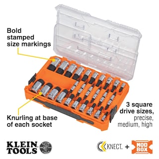 Foto 2 | Foto 2 | Juego de Enchufes Klein Tools 32 Piezas-Venta Internacional