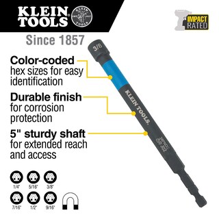 Foto 2 | Foto 2 | Juego de Tuercas Klein Tools 6 Piezas-Venta Internacional