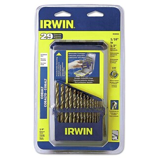 Foto 2 | Foto 2 | Juego De Brocas Irwin M35 De Acero Aleado Con Cobalto, 29 Piezas, 1/16-1/2 Pulgadas - Venta Internacional.