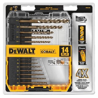 Foto 5 | Foto 5 | Juego De Brocas Dewalt De Acero Aleado Con Cobalto, 14 Piezas (dwa1240) - Venta Internacional.