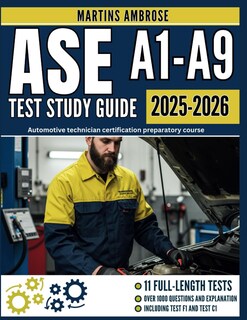 Foto 1 | Foto 1 | Ase A1-a9 Test Study Guide 2025-2026: Automotive Technician Certification Preparatory Course - Venta Internacional.
