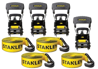 Foto 1 | Foto 1 | Correas De Amarre Con Trinquete Stanley S10074, Color Negro Y Amarillo, 1,5 X 5 M - Venta Internacional.