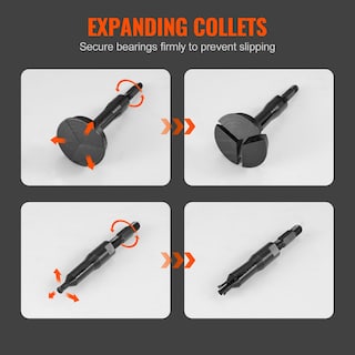 Foto 3 | Foto 3 | Juego De Extractores De Cojinetes Para Agujeros Ciegos Vevor 16 En 1 Con Martillo Deslizante - Venta Internacional.