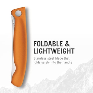 Foto 5 | Foto 5 | Cuchillo De Pelar Plegable Victorinox Swiss Classic 10,9 Cm Naranja - Venta Internacional.