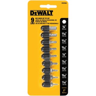 Foto 1 | Foto 1 | Juego De Brocas Hexagonales Dewalt Dw2068 De 9 Piezas - Venta Internacional.