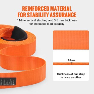Foto 3 | Foto 3 | Kit De Recuperación De Correas De Remolque Vevor Poliéster Heavor Heavy Duty De 3 X 9 M - Venta Internacional.
